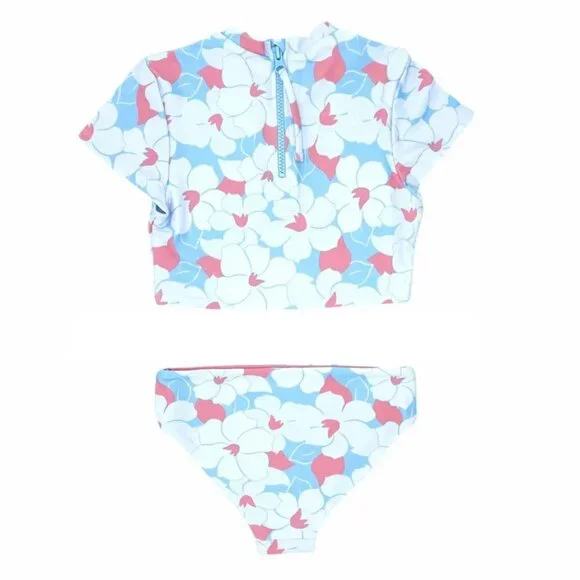 Feather 4 Arrow Cabana Rashkini - (Reversible Bikini Bottom) Crystal Blue